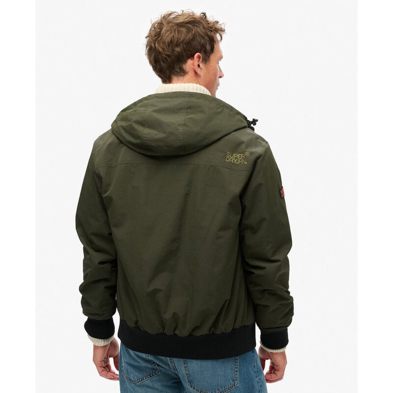 Superdry Surplus Nylon Hooded Bomber image number 1